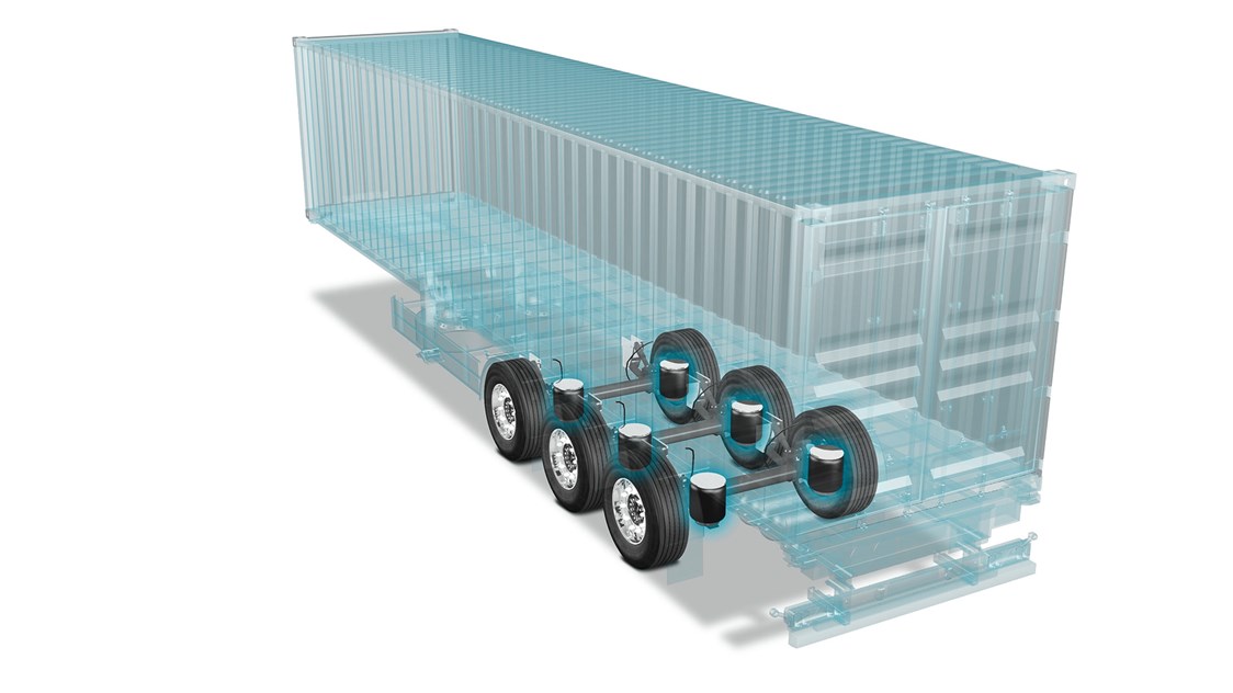 PRIME-RIDE Air Springs for Trailer and Semi-Trailer Applications