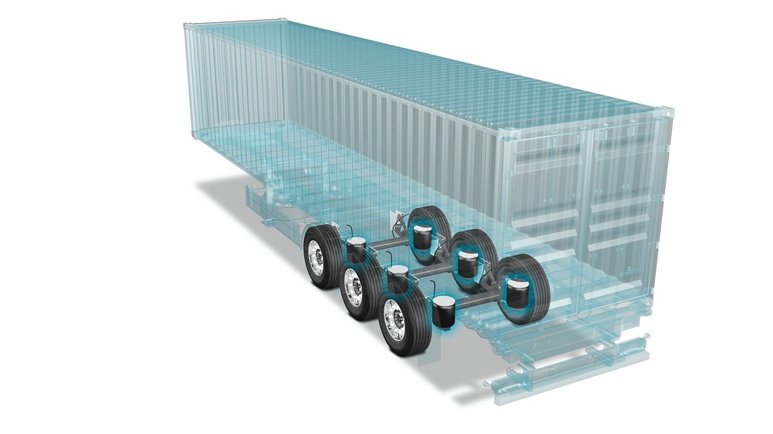 PHOENIX Luftfedern für Anwendungen in der Lkw Zugmaschine